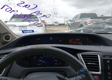 2014 Honda Civic Ex from USA, damaged, VIN 19XFB2F83EE005074